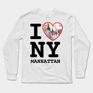 Steve Spiros Thinks This Place Looks Like New York Manhattan! Long Sleeve T-Shirt